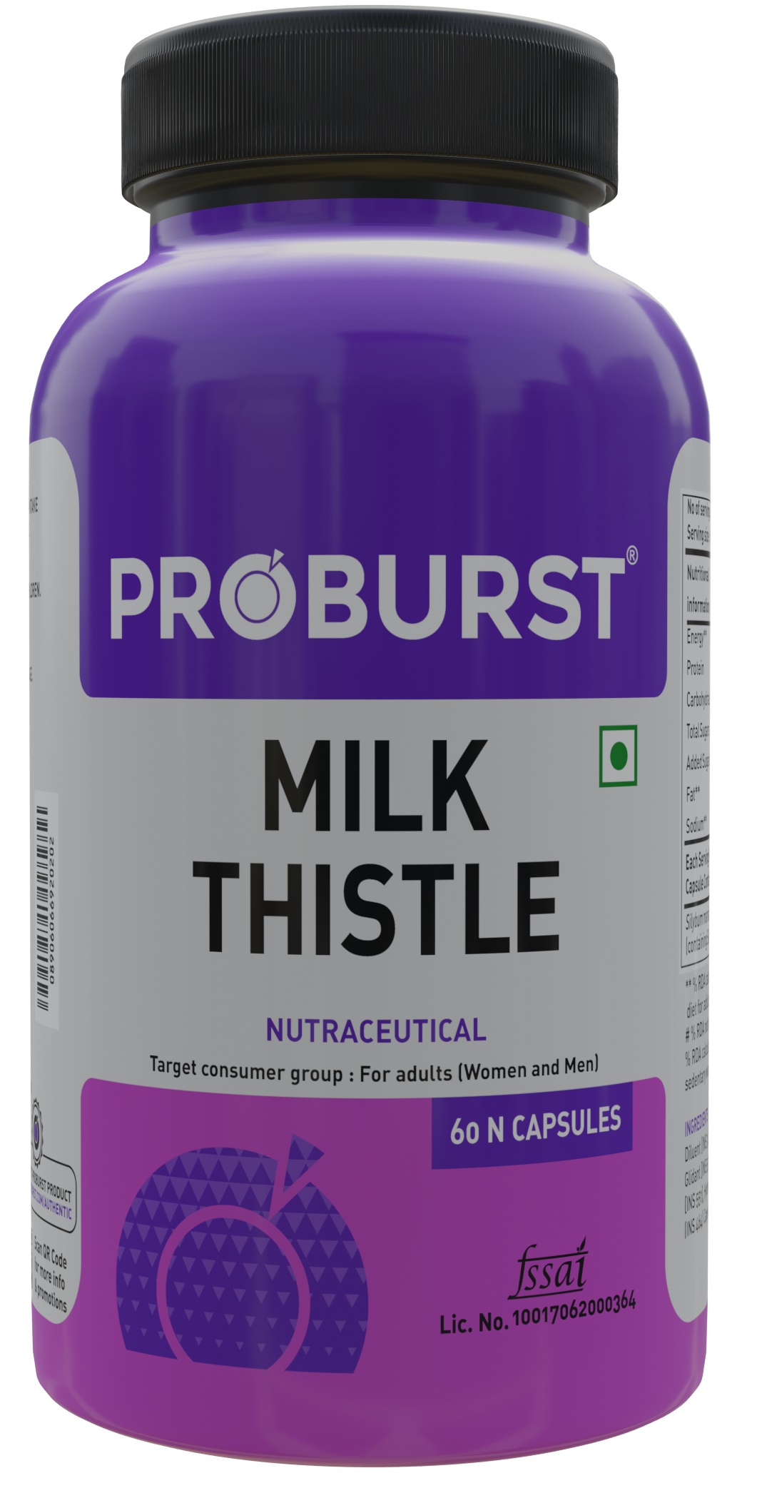PROBURST Milk Thistle Capsules