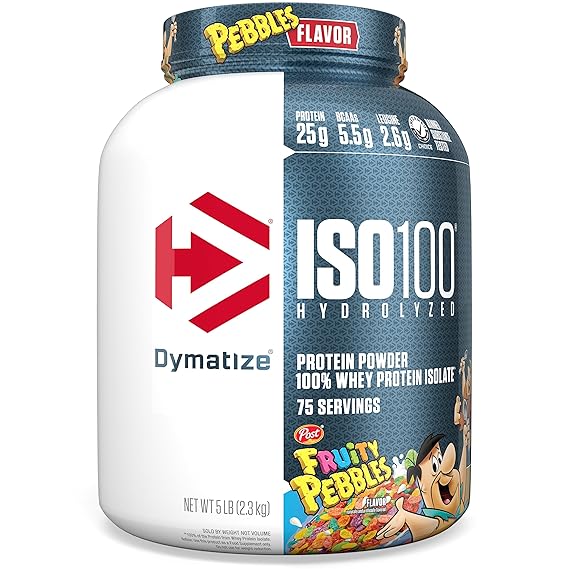 DYMATIZE Nutrition ISO 100 Whey Protein Isolate Powder