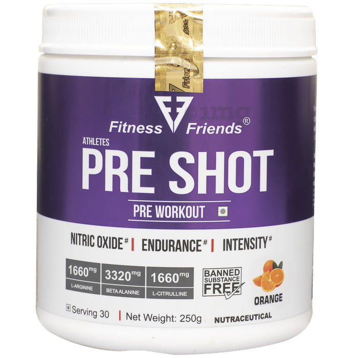 FITNESS FRIENDS PRESHOT PREWORKOUT