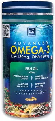 TENABZ SPORTS NUTRITION Fish Oil OMEGA-3 | Good Support to Heart and Brain Health
