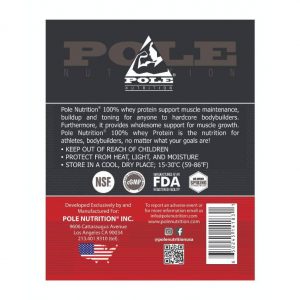 Pole Nutrition 100% Whey Protein 5Lbs