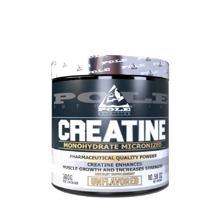 Pole Nutrition Creatine Monohydrate, 300 Grams Unflavoured ...