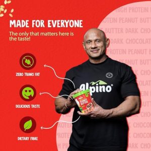 ALPINO HIGH PROTIEN DARK CHOCOLATE PEANUT BUTTER
