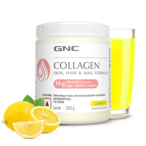 GNC Marine Collagen Powder Reduces Fine Lines & Wrinkles For Youthful Skin 200g | 15 Servings