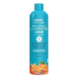 GNC Liquid L-Carnitine 3000mg | 450 ml | 30 Servings | Converts Fat to Muscle | For Healthy Weight Loss | Fast Acting with 3X Strength | Speedy Muscle Recovery | Added B Vitamins |