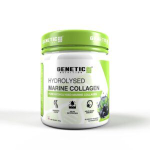 Genetic Nutrition Collagen Powder | Pure Hydrolysed Marine Collagen | Supports Joints, Helps Improve Skin and Boost Immunity | 210 GM, Powder,